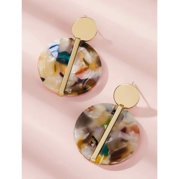 Jewelry - BOGOFREE! Round Drop Earrings